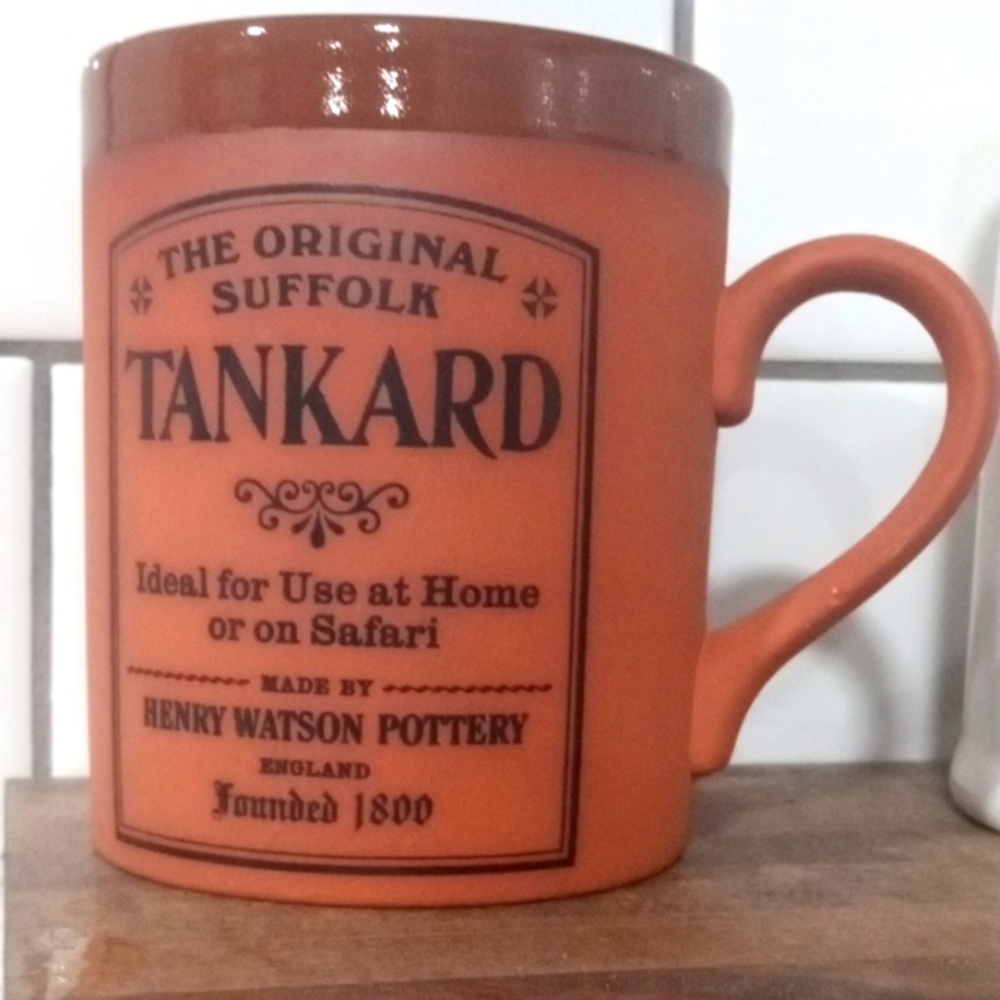 The Original Suffolk Tankard Mug, Henry Watson Pottery